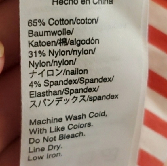 Universal Standard x J Crew Striped Poplin Tie Sleeve Top - Picture 7 of 9